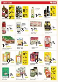 Folheto Froiz Página 10: Azeitonas Qampo verdes €1,85, Noodle Banzai Cigala €0,98