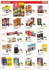 Folheto Froiz Página 11: Ananás Norvi em sumo €3,23, Chocolate Nestlé de leite com avelãs €2,55