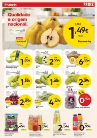 Folheto Froiz Página 2: Maçã Golden €1,55, Romã €2,89