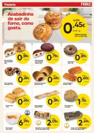 Folheto Froiz Página 6: Pão sêmea da avó €1,15, Dots recheado chocolate €0,69