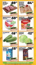 Folleto Merco semana 40 Página 2: Chimex Jamón de Pavo y Cerdo Cocido €32,99, Ricolac queso panela medio kilo €59,99