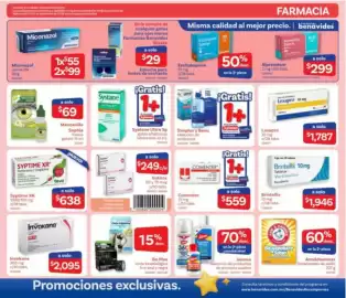 Catálogo Farmacias Benavides Página 9: Brintellix 10 mg €1.946,00, Lexapro 10 mg €1.787,00