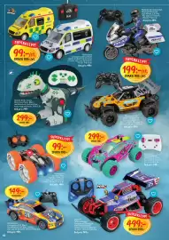 Leklust reklamblad Sida 14: Speedcar radiostyrd ambulans eller polisbil €99,00, Radiostyrd stuntbil €99,00