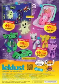 Leklust reklamblad Sida 26: Plus-Plus Docka. Med bilstol. €99,00, Transformerare €49,00