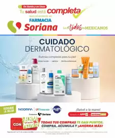 Catálogo Farmacia Soriana Página 1: En tienda y en línea Tu salud está completa exclusivamente en FARMACIA Soriana todos