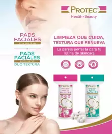 Catálogo Farmacia Soriana Página 10: PROTECT Health & Beauty PADS FACIALES CON GLICERINA LIMPIEZA QUE CUIDA, TEXTURA QUE