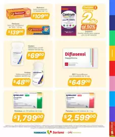 Catálogo Farmacia Soriana Página 15: Redoxon AOX €139,00, Rybelsus Semaglutida Tabletas €1.799,00