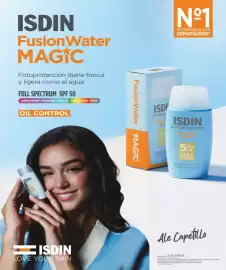 Catálogo Farmacia Soriana Página 2: ISDIN Fusion Water MAGIC Fotoprotección diaria fresca y ligera como el agua FULL