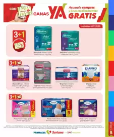 Catálogo Farmacia Soriana Página 21: Tena Pants Maxi Protect, Depend Ropa interior nocturno ultra mediana