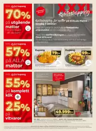 XXXLutz reklamblad Sida 2: Kupong Rumpsteak €99,00, XXXLutz Schnitzel €79,00