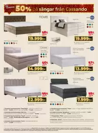 XXXLutz reklamblad Sida 6: Cassando kompletta kontinental-säng €14.999,00