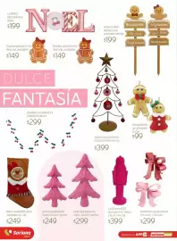 Catálogo Soriana Súper Página 10: Noel - lettrero decorativo noel €199,00, Portavelas de moño €299,00