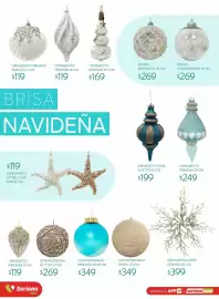 Catálogo Soriana Súper Página 29: Ornamento premium €119,00, Esfera transparente €269,00