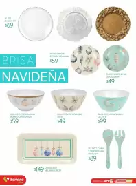 Catálogo Soriana Súper Página 32: BOWL 25 CM DE MELAMINA CELESTE €99,00, BOWL 15 CM DE MELAMINA BEIGE €49,00