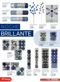 Catálogo Soriana Súper Página 35: Set 4 Esferas Decoradas €249,00, Set 12 Esferas Plata Perlado €199,00