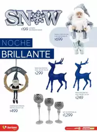 Catálogo Soriana Súper Página 36: Reno decorativo azul velvet €299,00, Corona Decorativa Santa Claus €499,00