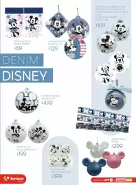 Catálogo Soriana Súper Página 39: Pegatinas de gel Mickey y Minnie €69,00, Ornamento MDF Mickey Minnie Mouse €129,00