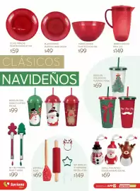 Catálogo Soriana Súper Página 52: Botellín Plástico Figura Navidad €69,00, Plato trinche €59,00