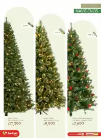 Catálogo Soriana Súper Página 61: Árbol Verde Preiluminado €8.999,00, Árbol Verde €10.999,00