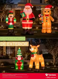 Catálogo Soriana Súper Página 64: Inflable muñeco de jengibre €3.499,00, Inflable cascanueces €1.999,00