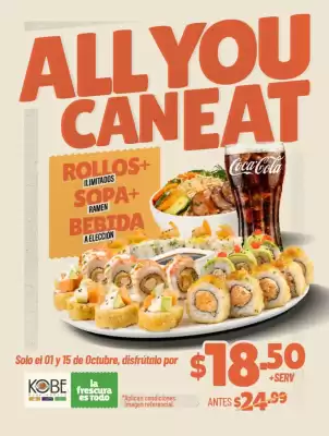 Catálogo Kobe Sushi Express (válido hasta 17-10)