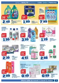 Volantino Ok Sigma Pagina 15: Scottex carta igienica maxi family €1,29, Vernel concentrato €3,20