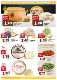 Volantino Ok Sigma Pagina 3: Trenta Westland poco colesterolo €1,59, Grana Padano Classico €1,18