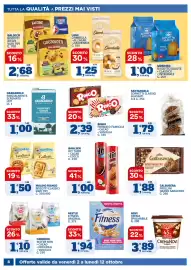 Volantino Ok Sigma Pagina 8: Ringo formato famiglia €2,39, Nestlé Fitness Original €1,94