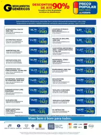 Encarte Assaí Atacadista Página 2: G DE ATE 90% DESCONTOS MEDICAMENTOS GENÉRICOS Consulte a lista de produtos no balcão de