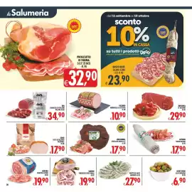 Volantino Deco Superstore Pagina 22: Christianell Speck Alto Adige I.G.P. €17,90, Santini Prosciutto Cotto Praga €19,90