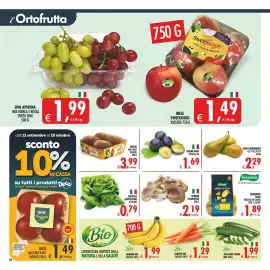 Volantino Deco Superstore Pagina 26: Funghi Pleurotus €2,19, Ruggiero patate gialle €1,89