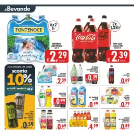 Volantino Deco Superstore Pagina 32: Ladoria succhi polpa pera €0,79, Coca-Cola Classica/Zero €2,39