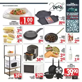 Volantino Deco Superstore Pagina 41: Akai air fryer digit €34,90, Accademia Mugnano Padella Caldaroste €3,90