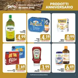 Volantino Deco Superstore Pagina 7: Gran Pavesi Il cracker salato €1,69, Monini olio extra vergine di oliva classico €4,99