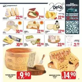 Volantino Deco Iperstore Pagina 23: Carozzi Gorgonzola e Mascarpone €13,90, Caciocavallo al tartufo €17,90
