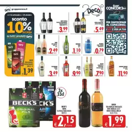 Volantino Deco Iperstore Pagina 33: Turà Vino Bianco/ Rosè I.G.T. €2,49, Heineken birra €1,10