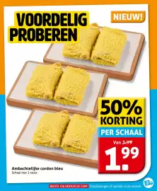 Hoogvliet folder week 41 Pagina 13: Ambachtelijke cordon bleu €1,99