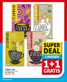 Hoogvliet folder week 41 Pagina 2: Clipper thee €3,65