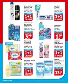 Hoogvliet folder week 41 Pagina 26: Edet vochtig toiletpapier €2,99, Alle Dove, Vaseline, Rexona of Axe €3,46