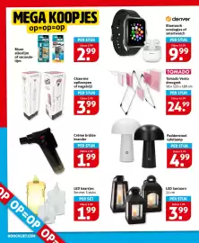 Hoogvliet folder week 41 Pagina 28: LED lantaarn €3,99, LED kaarsjes €1,99