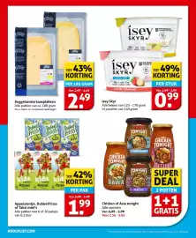 Hoogvliet folder week 41 Pagina 4: Alle Isey Skyr €0,99, Alle Appelsientje, DubbelFriss of Taksi mini's €1,99