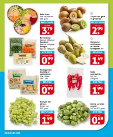 Hoogvliet folder week 41 Pagina 8: Rode punt paprika €1,99, Kleine spruiten €0,89