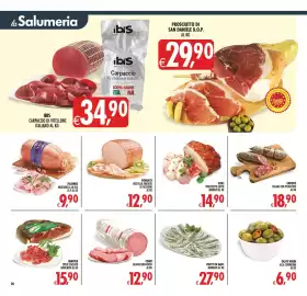 Volantino Deco Supermercati Pagina 20: Fiorucci rostello arrosto di tacchino €12,90, Coati Salame Ungherese €12,90