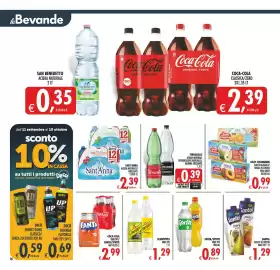 Volantino Deco Supermercati Pagina 26: Ferrarelle acqua minerale effervescente naturale/maxima frizzante €0,39