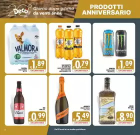 Volantino Deco Supermercati Pagina 8: Vecchio Amaro del Capo €8,90, Mionetto Prosecco Treviso €5,49