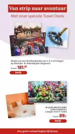 Bruna folder Pagina 10: Attractie- & Vakantiepark Slagharen €181,45, Movie Park €89,00