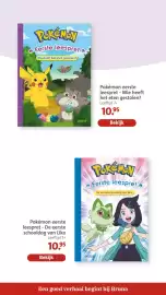 Bruna folder Pagina 16: Pokémon Eerste leespret - De eerste schooldag van Liko €10,95, Pokémon Eerste leespret €10,95
