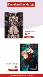 Bruna folder Pagina 22: Jujutsu Kaisen €14,99, Gachiakuta (01) €14,99