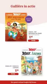 Bruna folder Pagina 7: Asterix in Lusitania €7,99, Asterix - Het koninkrijk van Nubië €7,99