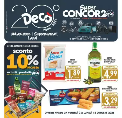 Volantino Deco Maxistore